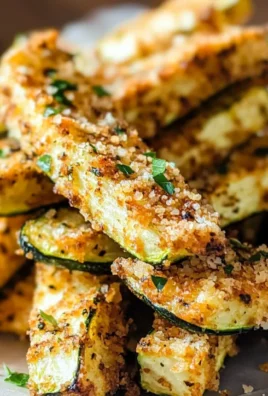 Baked Parmesan Zucchini Fries