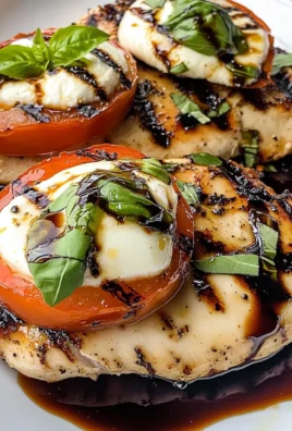 Caprese Grilled Chicken with Balsamic Reduction Recipe