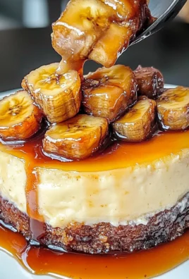 Caramelized Banana Cheesecake With Vanilla Extract