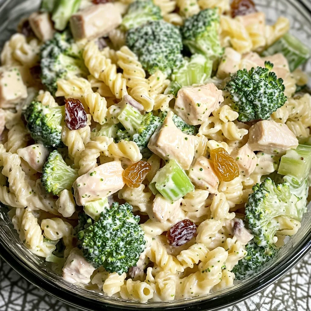 Chicken Broccoli Pasta Salad