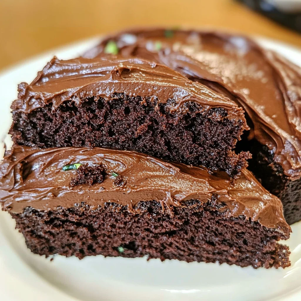Chocolate Lover's Zucchini Cake