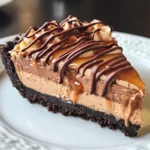 Chocolate Peanut Butter Caramel Mousse Pie