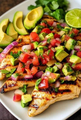 Cilantro-Lime Chicken with Avocado Salsa