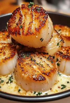 Creamy Garlic Butter Scallop Bowl