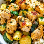 Easy Baked Chicken and Zucchini Recipe