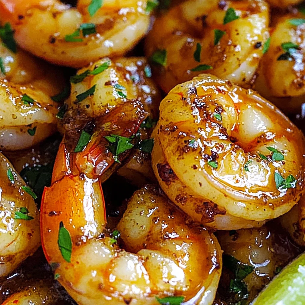 Garlic Honey Lime Shrimp Recipe