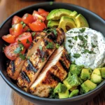 Grilled Chicken & Avocado Bowl