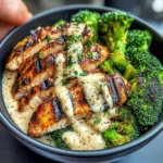 Grilled Chicken & Broccoli Bowls