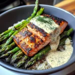 Grilled Salmon, Asparagus, And Quinoa Bowl