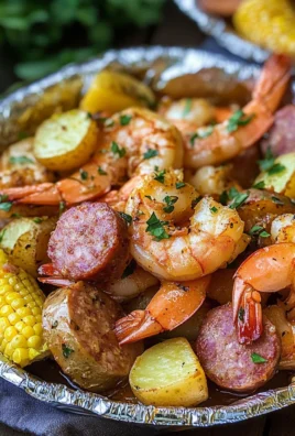 Grilled Shrimp Boil Packets