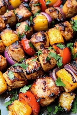 Hawaiian Chicken Skewers
