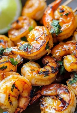 Honey Sriracha Shrimp Kebab Recipe