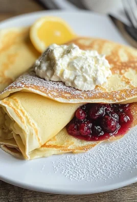 Lemon Ricotta Crepes