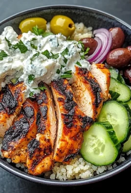 Mediterranean Chicken Bowls