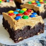 Peanut Butter Whip Brownies