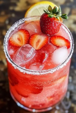 Strawberry Lemonade Margaritas