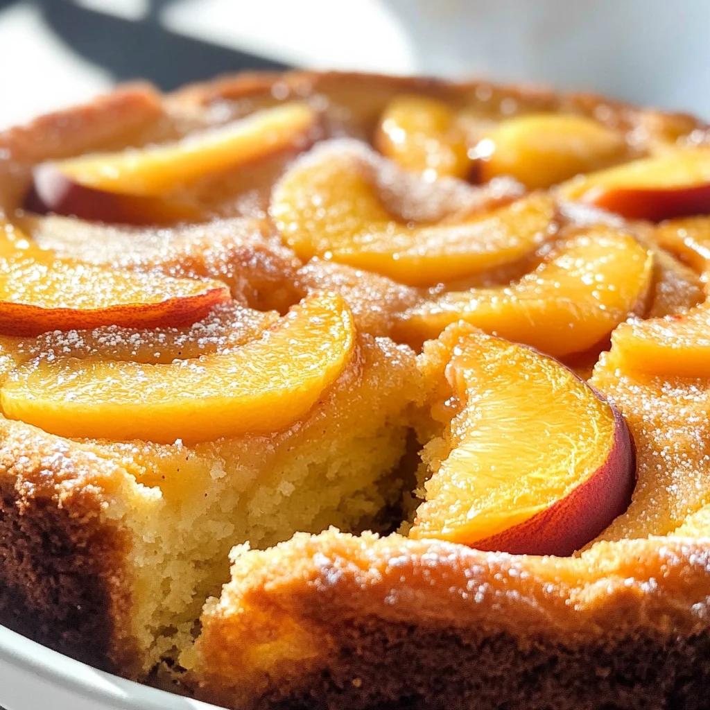 Summer Peach Cake (Simple + ScVanilla Extract (Alcohol-Free)ptious)