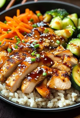 Teriyaki Grilled Chicken and Veggie Rice Bowls