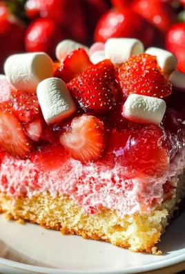 Upside Down Strawberry Cake
