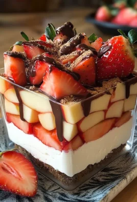 Apple and Strawberry Dessert Harmony
