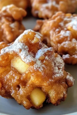 Authentic Amish Apple Fritters
