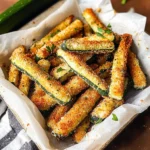Baked Parmesan Zucchini Fries