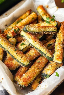 Baked Parmesan Zucchini Fries