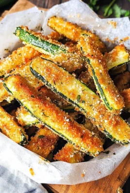 Baked Parmesan Zucchini Fries