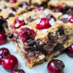 Chocolate Chip Cherry Bars