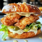 Crispy Chicken Caesar Sandwich