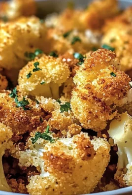 Crispy Parmesan Roasted Cauliflower Recipe