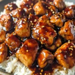 Easy Bourbon Chicken