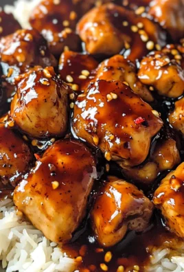 Easy Bourbon Chicken