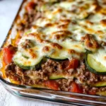 Ground Beef Zucchini Casserole