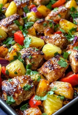 Hawaiian Chicken Sheet Pan Meal (Whole30, Paleo, Low Carb)