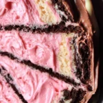 Marble cake(Neopolitan single-layer cake)