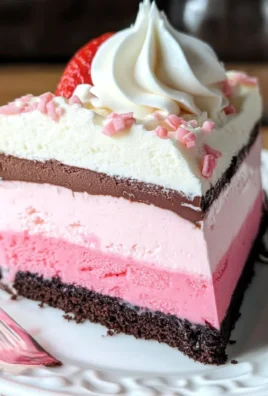 Neapolitan Ice Cream Cake