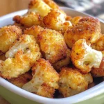 Parmesan Cauliflower Bites - Just 5 Ingredients