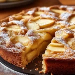 Pastel Alemán con Relleno de Manzana