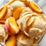 Peach Greek Frozen Yogurt