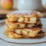 Polish Apple Pancakes (with yeast)
