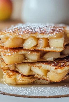 Polish Apple Pancakes (with yeast)
