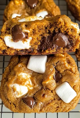 Pumpkin S'mores Cookies