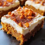 Sheet Pan Libby's Pumpkin Bars