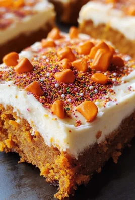 Sheet Pan Libby's Pumpkin Bars