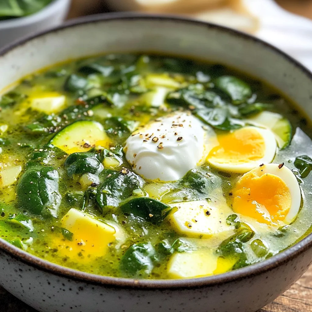Ukrainian Green Borscht