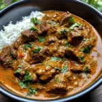 Beef Curry Simmered in Coconut Milk with Fragrant Spices
