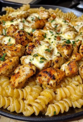 Cajun Chicken Rotini with Mozzarella Garlic Butter Sauce