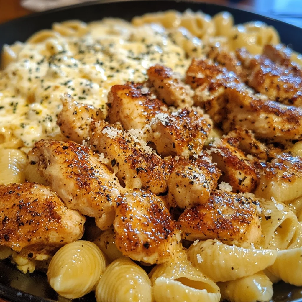 Creamy Cajun Chicken Pasta with Garlic Butter