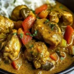 Creamy Jamaican Chicken Curry with Coconut & Spice